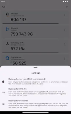 Authenticator Pro android App screenshot 9